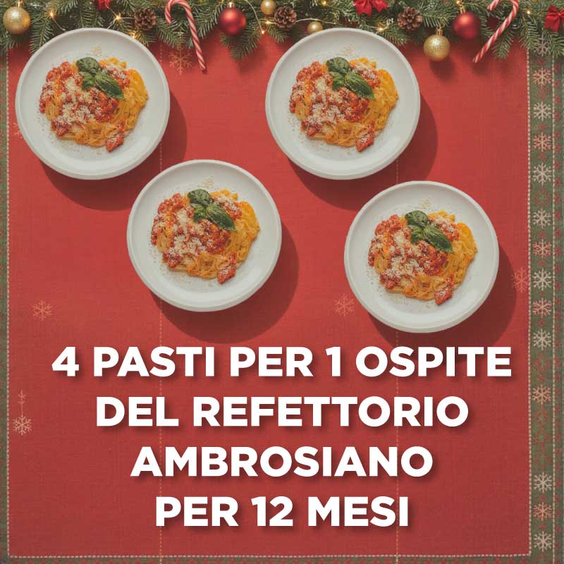 Regali Soldiali Caritas 12 mesi 4 pasti