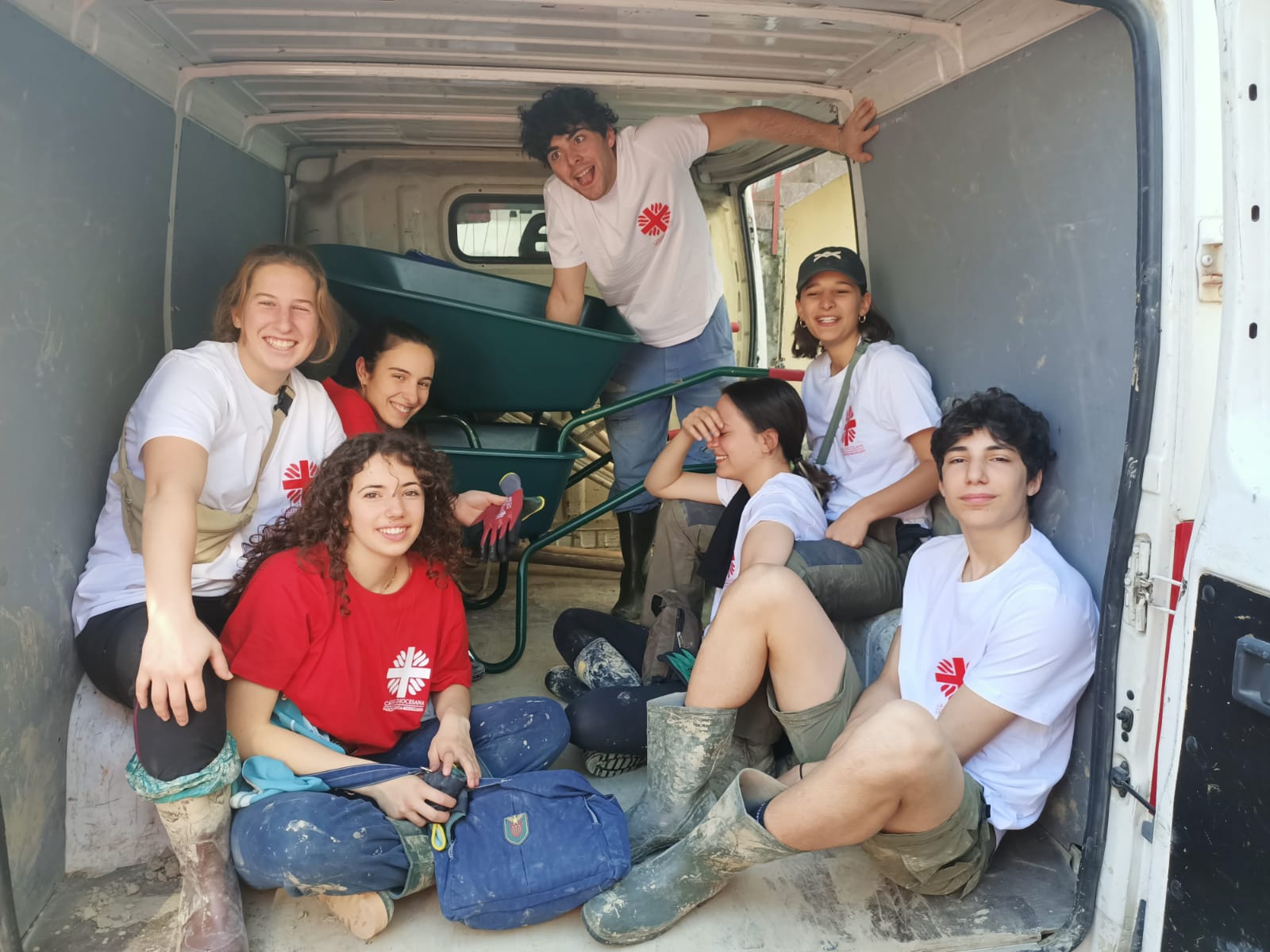 Volontari ambrosiani in Emilia Romagna